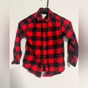 Boys plaid shirt
